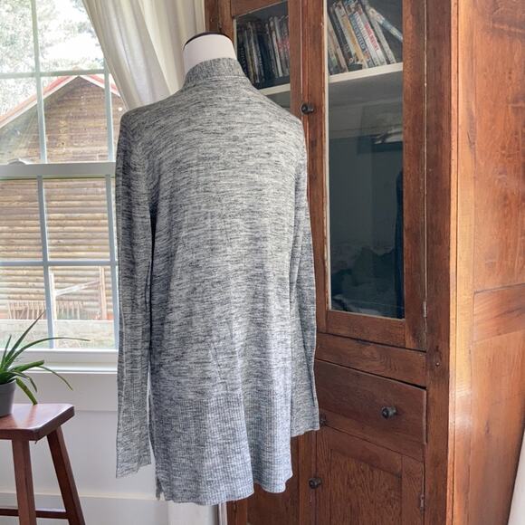 Sonoma Grey Unstructured Cardigan, Size M - Picture 2 of 6